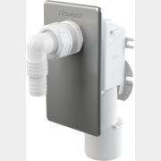 Сифон для стиральной машины под штукатурку хромированный ALCAPLAST (APS3)