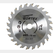 Диск пильный 89х10 мм 24 зуба WORTEX HS S024 W (HSS024W00026)