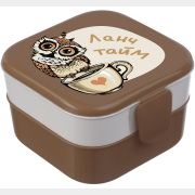 Контейнер пластиковый для обеда IDEA Совы (М1232)