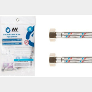 Гибкая подводка для воды гайка 3/4" - гайка 3/4" AV ENGINEERING 80 см (AVE20480)