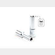 Головка "звездочка" 1/2" E18 глубокая TOPTUL (BAEH1618)