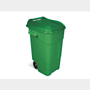 Контейнер для мусора пластиковый TAYG 120 л зеленый (424007)
