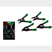 Набор мини-съемников стопорных колец 4 предмета в блистере TOPTUL (GAAR0403)