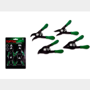 Набор мини-съемников стопорных колец 4 предмета в блистере TOPTUL (GAAR0403)