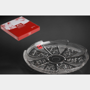 Блюдо стеклянное SAKURA Vatican (861011W)