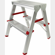 Лестница-стремянка алюминиевая двухсторонняя 44 см STARTUL (ST9941-02)
