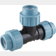 Тройник ПНД компрессионный 40 AV ENGINEERING (AVE107404040)