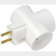 Разветвитель тройник для розетки BYLECTRICA 16А 250В (РВ16-378)