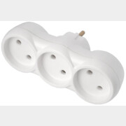 Разветвитель тройник для розетки BYLECTRICA 16А 250В (РВ16-376)