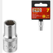 Головка 1/4" 9 мм 6 граней PRO STARTUL (PRO-54009)