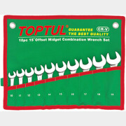 Набор ключей комбинированных 10-19 мм 10 предметов TOPTUL (GAAA1002)