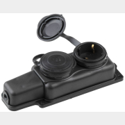 Колодка удлинителя 2 гнезда 16А 250В с заземлением ЮПИТЕР (JP7601-02)