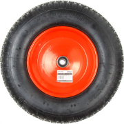 Колесо надувное 4,00-8" ось 16x60 мм для тачки WB6820-2HD ECO (WB-P206)