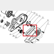 Ремень для рубанка WORTEX PL3515-1 (M1B-SW01B-19)