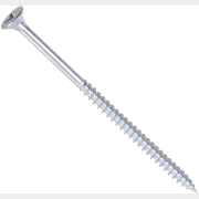 Шуруп универсальный 6х90 мм белый цинк STARFIX частичная резьба 1300 штук (SM-67527-1300)