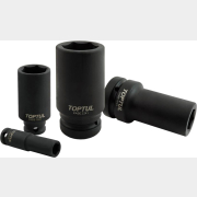 Головка ударная 1" 32 мм 6 граней глубокая TOPTUL (KABE3232)