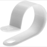 Серьга для кабеля 12 мм белая STARFIX 50 штук (SMC1-65311-50)