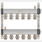 Коллекторная группа AVE134, 6 выходов AV ENGINEERING (AVE13400106)