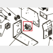 Механизм подачи проволоки пластиковый для сварочного аппарата SOLARIS MIG-205 (20070400097)
