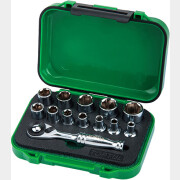 Набор инструментов 1/4" 6 граней 13 предметов TOPTUL (GABW1301)