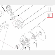 Штифт 8х35 для культиватора/мотоблока FERMER FM-511MX (91899)