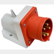 Вилка силовая 16А 380В 3P+N+E IP44 BYLECTRICA ВПО16-956