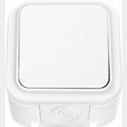 Выключатель одноклавишный наружный для управления цепями с двух и более мест BYLECTRICA Пралеска Аква (А6/2 10-872)