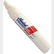 Маркер перманентный на основе жидкой краски MARKAL Pocket белый (97500)