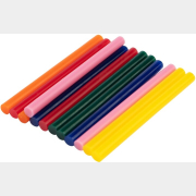 Стержень клеевой 7,4х100 мм цветные REXANT 12 штук (09-1020)