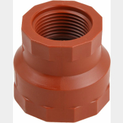 Муфта ПП 3/4"х1/2" переходная с внутренней резьбой коричневая AV ENGINEERING (AVE159016)
