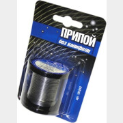 Припой ВЕКТА ПОС-61 без канифоли 1 мм катушка 100 г в блистере (191012)