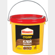 Клей ПВА столярный МОМЕНТ Столяр экспресс D2 3 кг (600308)