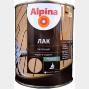 Лак алкидно-уретановый ALPINA Палубный прозрачный 0,75 л (948103979)