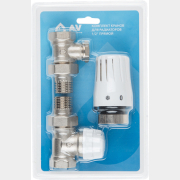 Комплект кранов для радиаторов 1/2" прямой AV ENGINEERING (AVE144212)