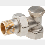 Кран вентильный для радиатора 1/2" с наружной резьбой угловой AV ENGINEERING (AVE396012)