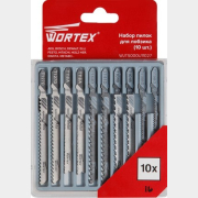 Набор пилок для электролобзика WORTEX 10 штук (WJTS000U11027)  