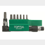 Набор бит Torx TOPTUL 8 предметов (GAAL0801)