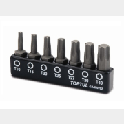 Набор бит Torx TOPTUL 7 предметов (GAAV0702)
