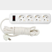 Удлинитель 3,5 м 4 розетки 2,5 кВт с заземлением BYLECTRICA (У10-328 3.5м)