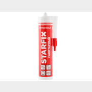Герметик силиконовый STARFIX Sanitary Silicone бесцветный 300 мл (SM-57867)
