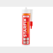 Герметик силиконовый STARFIX Universal Silicone белый 300 мл (SM-77768)