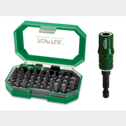 Набор бит с магнитным держателем TOPTUL 35 предметов (GACW3502)