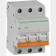 Автоматический выключатель SCHNEIDER ELECTRIC ВА63 3P С25 (11225)