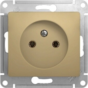 Розетка скрытая SYSTEME (SCHNEIDER) ELECTRIC Glossa титан (GSL000441)