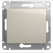 Выключатель одноклавишный скрытый SYSTEME (SCHNEIDER) ELECTRIC Glossa молочный (GSL000911)