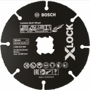 Круг отрезной 125х1x22.2 мм BOSCH X-LOCK Carbide Multi Wheel (2608619284)