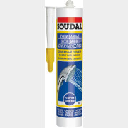 Герметик силиконовый SOUDAL Кухни и ванные санитарный бесцветный 280 мл (105897)