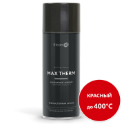 Эмаль аэрозольная термостойкая ELCON Max Therm красный 520 мл