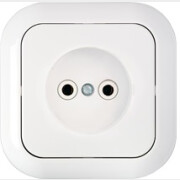 Розетка скрытая BYLECTRICA Гармония белая (РС16-228)