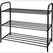 Полка для обуви NIKA Комфорт черный (ЭТК3/Ч)